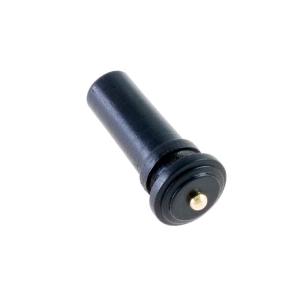 Botón viola ébano modelo Hill pin negro