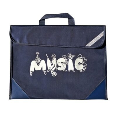 Cartera azul ""MUSIC""