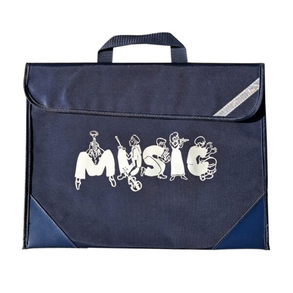 Cartera azul ""MUSIC""