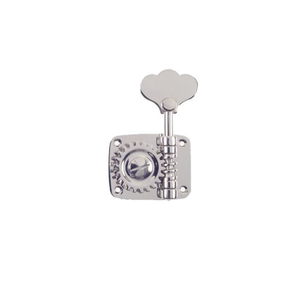 Clavijero contrabajo Rubner con 5 piezas individuales 140-111-5 plateado