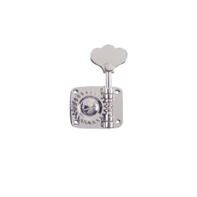 Clavijero para contrabajo Rubner con 4 piezas individuales 140-111 plateado