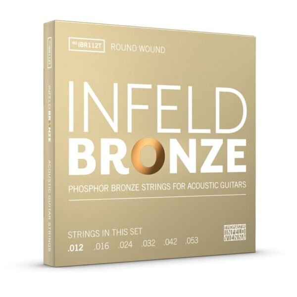 Juego de cuerdas guitarra acústica Thomastik Infeld Bronze IBR112T