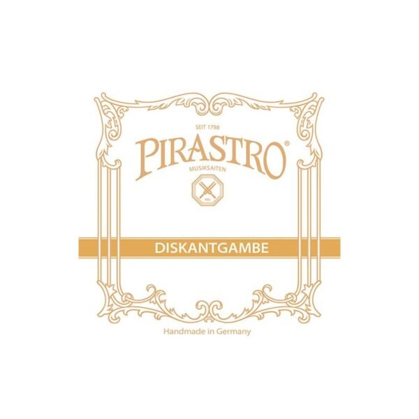 Cuerda Diskant (treble) gamba Pirastro 253520 5ª Sol - 20 1/2 Cuerda Diskant (treble) gamba Pirastro 253520 5ª Sol - 20 1/2 plateada sobre tripa 1/2