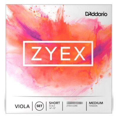 Cuerda viola D'Addario Zyex DZ414SM 4ª Do Short Medium 14""-15""