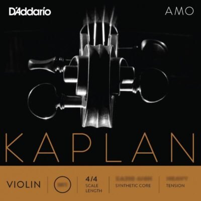 Cuerda violín D`Addario Kaplan Amo KA311 1ª Mi Bola Heavy Cuerda violín D'Addario Kaplan Amo KA311 1ª Mi Bola Heavy 4/4