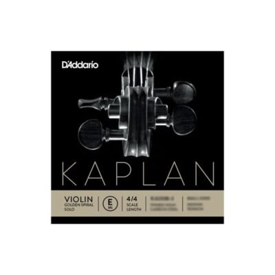 Cuerda violín D'Addario Kaplan Golden Spiral K420L-3 1ª Mi lazo Heavy 4/4