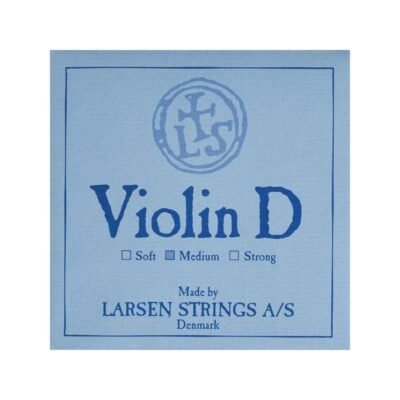 Cuerda violín Larsen 3ª Re plata Medium 4/4