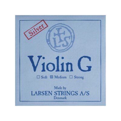 Cuerda violín Larsen 4ª Sol plata Medium 4/4