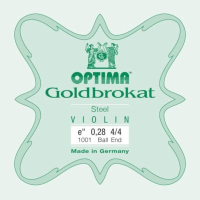 Cuerda violín Optima Goldbrokat 1001 1ª Mi Bola 0.28 Extra-hard 4/4
