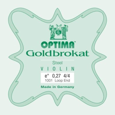 Cuerda violín Optima Goldbrokat 1001 1ª Mi lazo 0.27 Hard 4/4