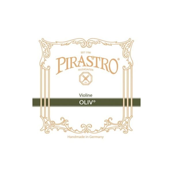 Cuerda violín Pirastro Oliv 211332 3ª Re 16 1/2 tripa/aluminio dorado tubo Medium 4/4