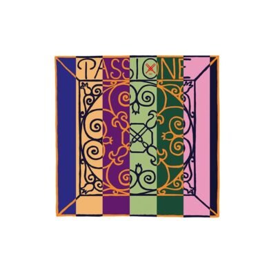 Cuerda violín Pirastro Passione 311921 1ª Mi 26 Medium Cuerda violín Pirastro Passione 311921 1ª Mi lazo 26 acero plateado Medium 4/4