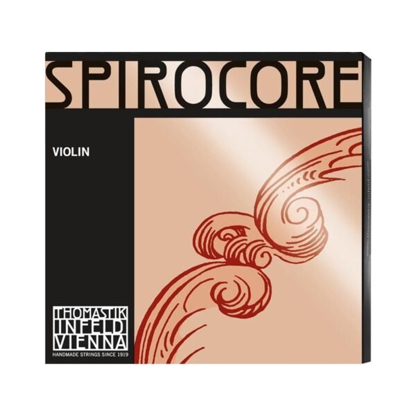 Cuerda violín Thomastik Spirocore S-12 3ª Re Cuerda violín Thomastik Spirocore S-12 3ª Re cromo Medium 4/4