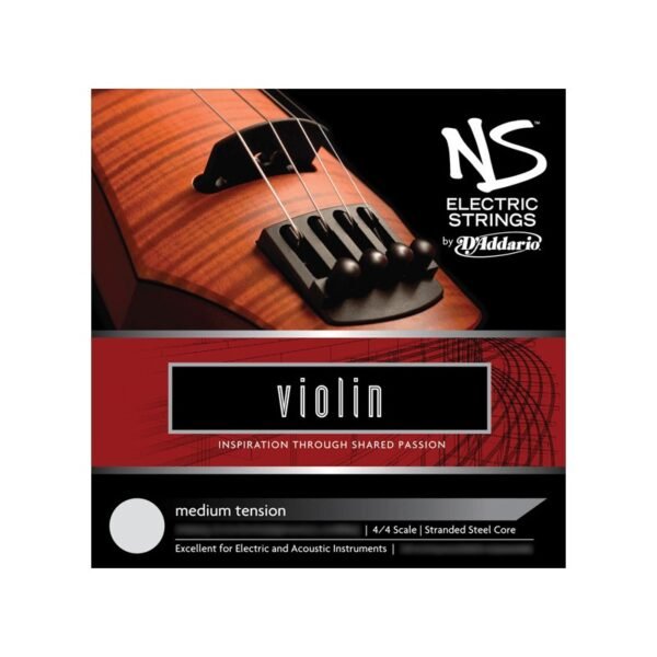 Cuerda violín eléctrico D'addario NS315 5ª Do Medium 4/4