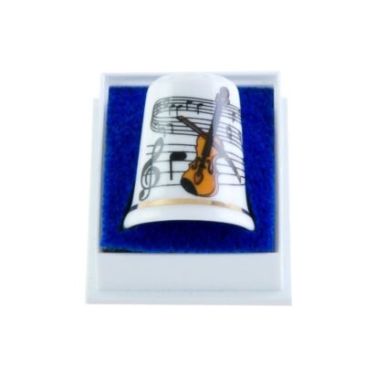 Dedal porcelana violín