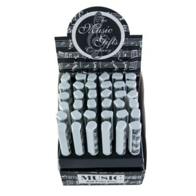 Display 36 bolígrafos notas musicales