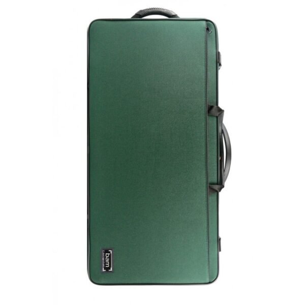 Estuche de violín y viola doble Bam Classic 2006S 4/4 Green Verde