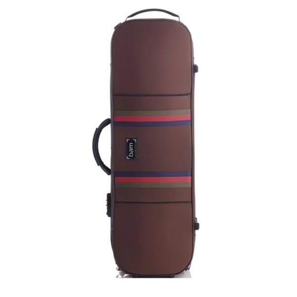 Estuche de violín Bam Stylus St. Germain SG5001S 4/4 Chocolate