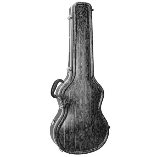 Estuche guitarra clásica ABS Rapsody Protect Striped black Negro rayas