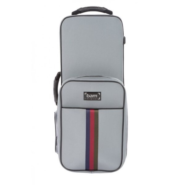 Estuche de saxo alto Bam St. Germain Trekking SG3021S Gray Gris
