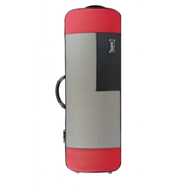 Estuche de viola Bam Stylus rectangular 15"" 3/4 (40 cm) 5140S Red Rojo