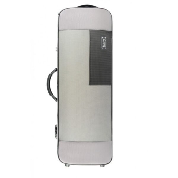 Estuche de viola Bam Stylus rectangular 15"" 3/4 (40 cm) 5140S Gray Gris