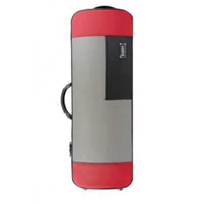 Estuche de viola Bam Stylus rectangular 16"" 3/8 (41 cm) 5141S Red Rojo