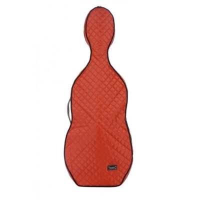 Funda cello Bam Hoody para modelo Hightech HO1000XL 4/4 Red Rojo