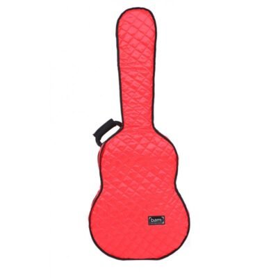 Funda guitarra clásica Bam Hoody para modelo Hightech HO8002XL Red Rojo