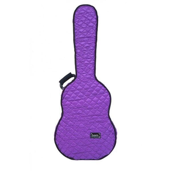 Funda guitarra clásica Bam Hoody para modelo Hightech HO8002XL Purple Violeta
