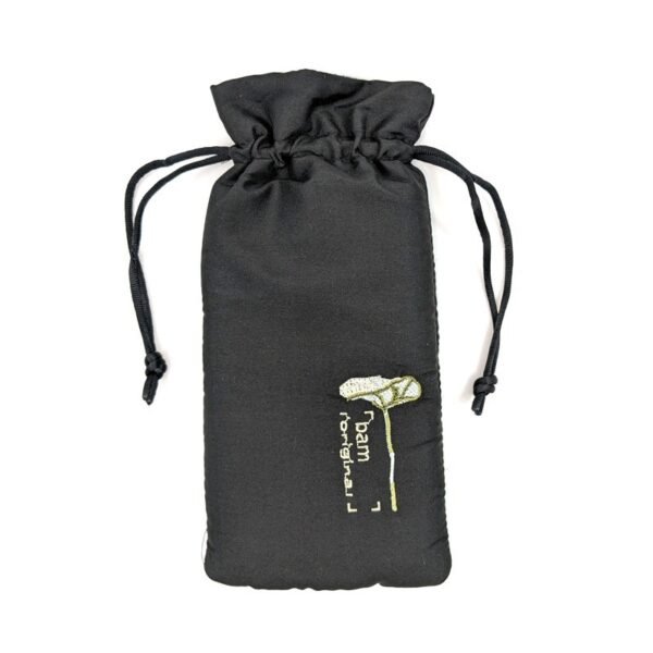 Bolsa Bam de seda natural para boquilla de clarinete bajo, saxo barítono o bajo MP-0034