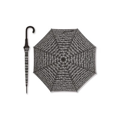 Paraguas negro pentagrama