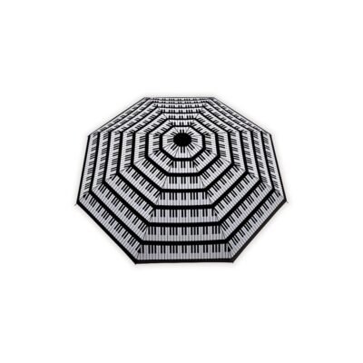 Paraguas plegable teclado de piano