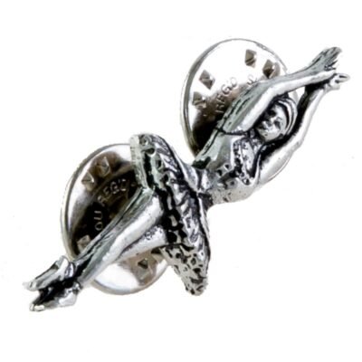 Pin bailarina palteado