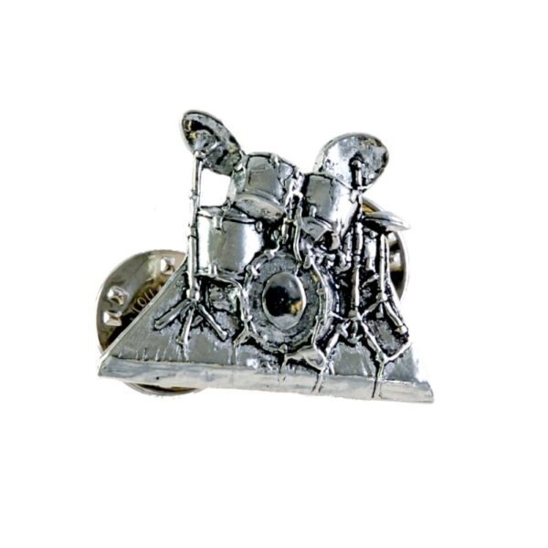 Pin batería plateado