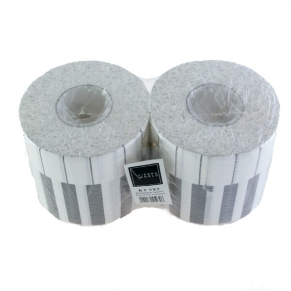 Rollo papel WC teclado piano x 2 unidades