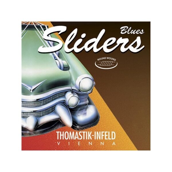 Set de cuerdas guitarra eléctrica Thomastik Blues Sliders SL109 light