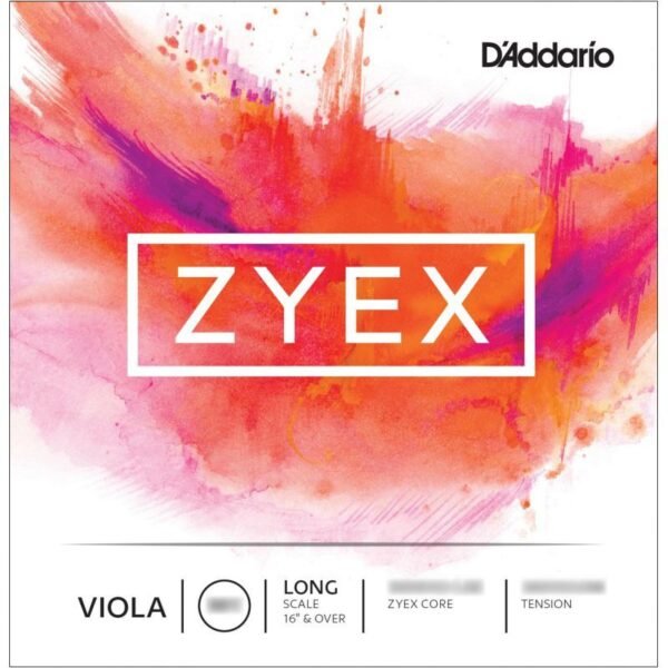 Set de cuerdas viola D`Addario Zyex DZ410LM Long Set de cuerdas viola D'Addario Zyex DZ410LM Long, Medium