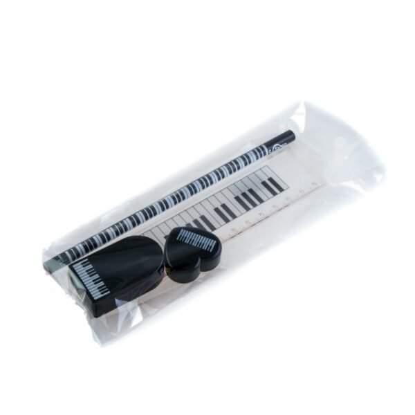 Set lápiz, goma , regla y sacapuntas