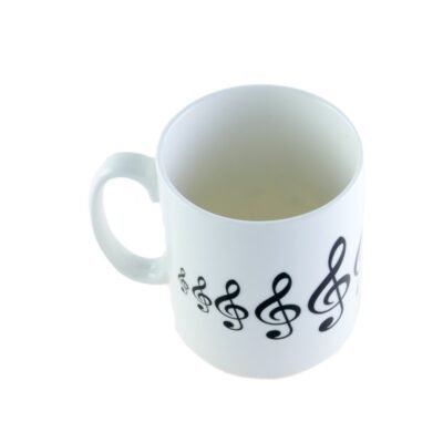 Taza cerámica clave de sol