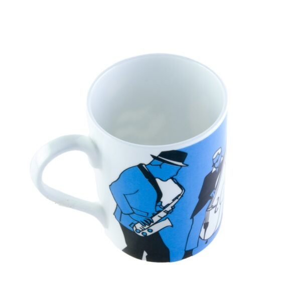 Taza porcelana blues