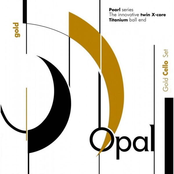 Juego de Cuerdas cello For-Tune Opal Gold 4/4 Medium Juego de Cuerdas cello For-Tune Opal Gold 4/4 Medium 4/4
