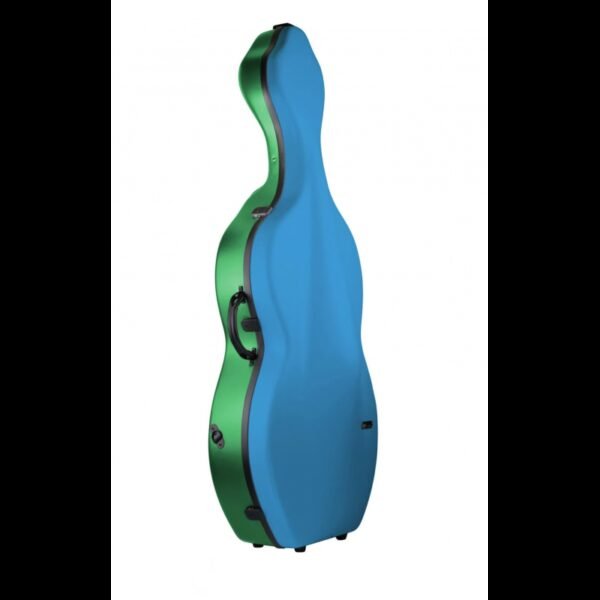 Estuche cello Bam Bonbon Hightech con ruedas BONB1003XLW Azul/Verde