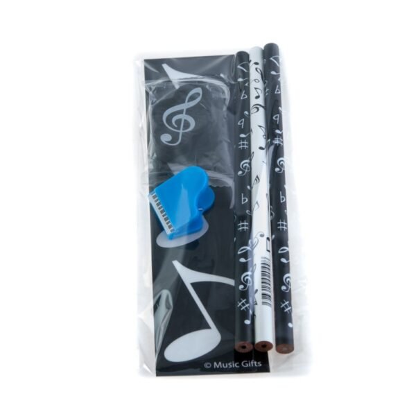 Set punto libro, 3 lápices, goma y pinza GG108N