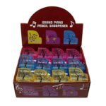 24 sacapuntas PI piano de cola árbol musical de colores surtidos