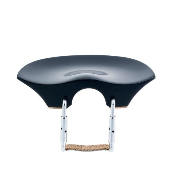 Barbada central para violín Flesh-Flat Old modelo ébano 4/4-3/4 4/4