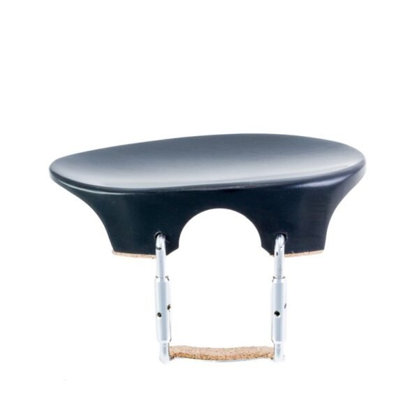 Barbada central para violín Flesh-Flat de madera dura ebonizada 1/16