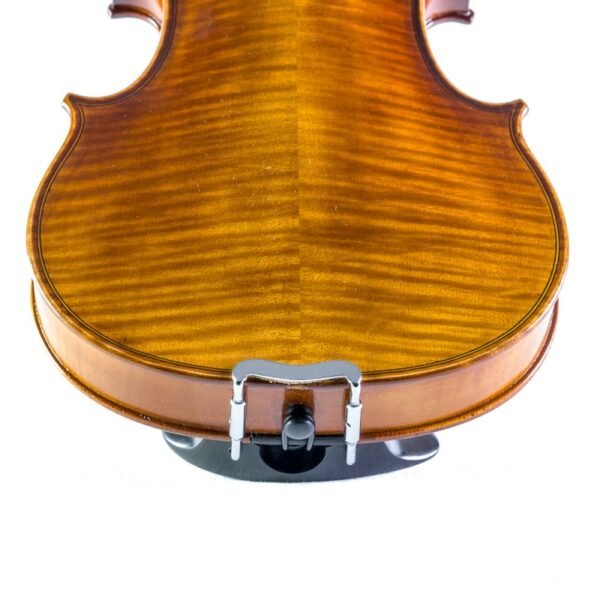 Barbada central para violín Flesh-Flat ébano 4/4