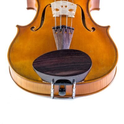Barbada central para violín Flesh-Flat palisandro 4/4-3/4 4/4