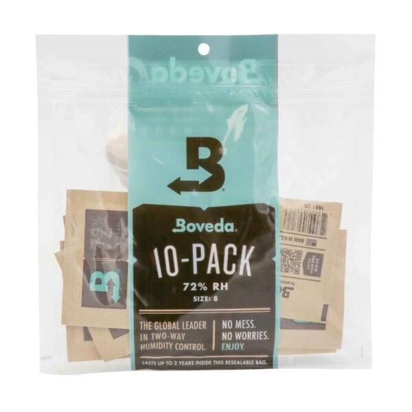 Boveda pack 10 unidades 72% tamaño 8